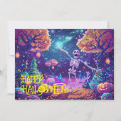 ハロウィンボーン・トゥ・ビー・ワイルド！カード 招待状 (正面)