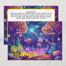 ハロウィンボーン・トゥ・ビー・ワイルド！カード 招待状