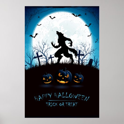 ハロウィンポスター ポスター (正面)