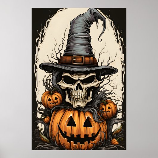 ハロウィンポスター ポスター (正面)