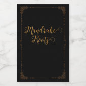 ハロウィンポーションの成分 フードラベル (シングルラベル)