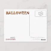 ハロウィンポートレートはがき2 ポストカード (裏面)