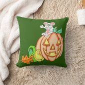 ハロウィンマウス及びカボチャ クッション (ブランケット)