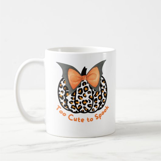 ハロウィンマグを甘やかすには可愛すぎる コーヒーマグカップ (左)