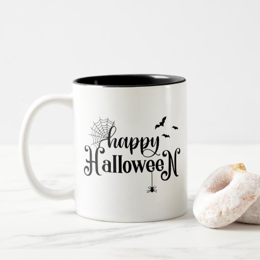 ハロウィンマグカップ ツートーンマグカップ (ドーナツ)