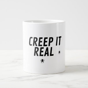 ハロウィンマグカップ「Creep It Real」 ジャンボコーヒーマグカップ