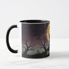 ハロウィンマグ お化け屋敷 マグカップ