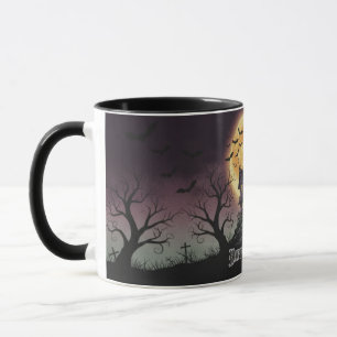 ハロウィンマグ お化け屋敷 マグカップ