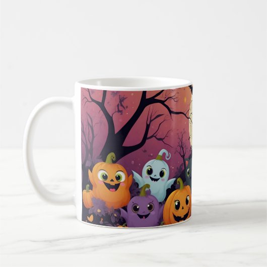 ハロウィンマグ コーヒーマグカップ (左)