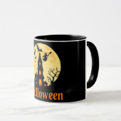 ハロウィンマグ – ユニークなスプーキーコーヒーカップ マグカップ (正面右)