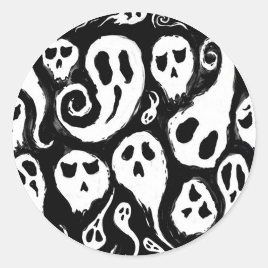 ハロウィンマグ ラウンドシール (正面)
