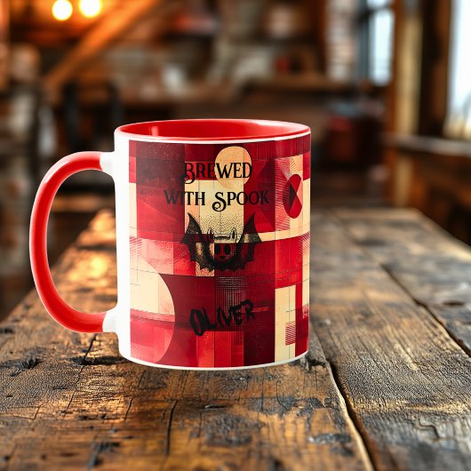 ハロウィンマグ - 怖いバットで醸造された恐怖 マグカップ