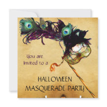 ハロウィンマスカレードパーティー 黒 青 白