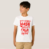 ハロウィンマスク Tシャツ (正面フル)