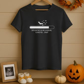 ハロウィンマタニティ ローディング進行中の赤ちゃん Tシャツ