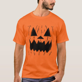 ハロウィンマッチングパンプキンフェイスTシャツ Tシャツ