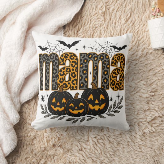 ハロウィンママのオーダーメイド – かわいいスプーキー クッション (ブランケット)