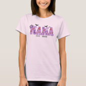 ハロウィンママのプレゼントに最適なカスタムギフト Tシャツ (正面)
