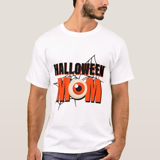 ハロウィンママ - ハロウィンの衣装 Tシャツ (正面)