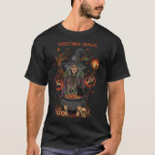 ハロウィンマントップス 魔女 Tシャツ (正面)