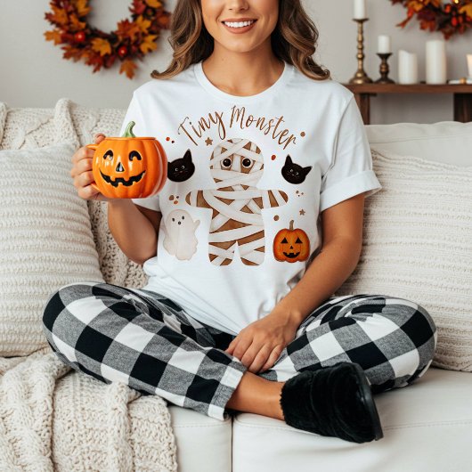 ハロウィンミイラ女性用Tシャツ Tシャツ