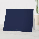 ハロウィンムーンアットナイトとブルー&グリーンの色合い カード (裏面)