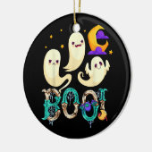 ハロウィンムーン40 セラミックオーナメント (左)