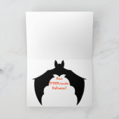 ハロウィンムーン&キャット カード (内部)