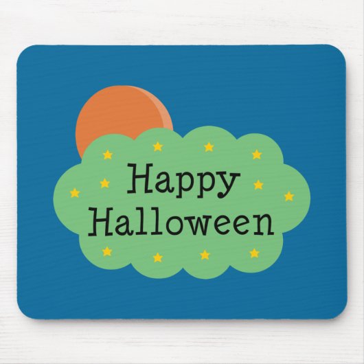 ハロウィンムーン マウスパッド (正面)