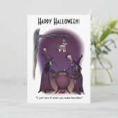 ハロウィンメキシカンスタイルのパーティーカード シーズンカード (スタンド正面)