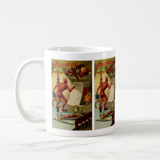 ハロウィンメニュー コーヒーマグカップ (左)