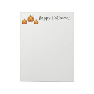 ハロウィンメモ帳カボチャ ノートパッド