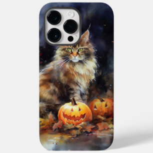 ハロウィンメーヌクーンキャットカボチャ怖い Case-Mate iPhone 14 PRO MAXケース