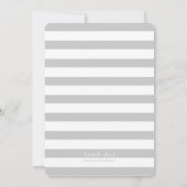 ハロウィンモダンお祝い 招待状 (裏面)