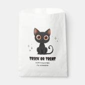ハロウィンモダンのバッグ-カスタムブラックキャット フェイバーバッグ (正面)