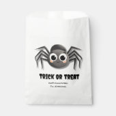 ハロウィンモダンの好意バッグ-カスタムスパイダーデザイン フェイバーバッグ (正面)