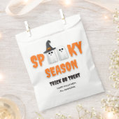 ハロウィンモダンの好意バッグ – シーズン不気味幽霊 フェイバーバッグ (クリップ留めされた状態)