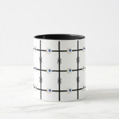 ハロウィンモダンの眼球見守りクモ マグカップ (中央)