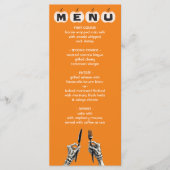 ハロウィンモダンウェディングパーティーメニュー メニュー (正面)