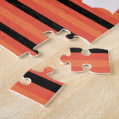 ハロウィンモダンキュート幽霊 ジグソーパズル (側面)