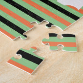 ハロウィンモダンキュート幽霊 ジグソーパズル (側面)