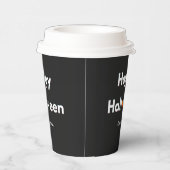 ハロウィンモダン紙カップパーソナライズされた- 紙コップ (右)