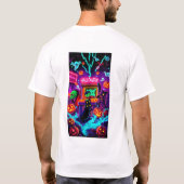 ハロウィンモンスターアーケード Tシャツ (裏面)