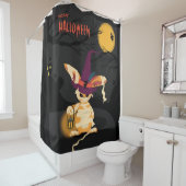 ハロウィンモンスターウサギ シャワーカーテン (インサイチュ)
