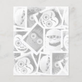 ハロウィンモンスターコスチュームパーティー招待状 チラシ (裏面)