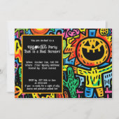 ハロウィンモンスターマッシュアップ招待状 招待状 (正面)