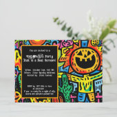 ハロウィンモンスターマッシュアップ招待状 招待状 (スタンド正面)