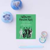 ハロウィンモンスターマッシュダンスパーティー チラシ (シングル)