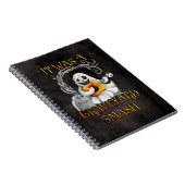 ハロウィンモンスターマッシュ幽霊墓地スマッシュ ノートブック (右側)