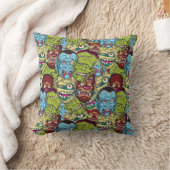 ハロウィンモンスターマッシュ クッション (ブランケット)